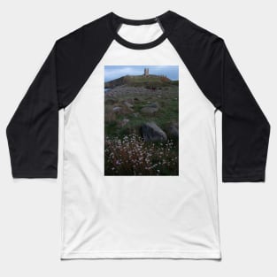 Dunstanburgh Castle, Northumberland Baseball T-Shirt